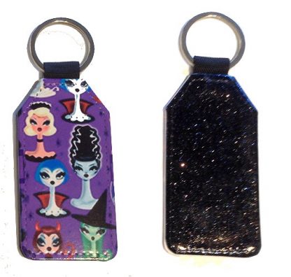 Sparkles & Patterns Key Chain - Style #7 The Lovely Ladies