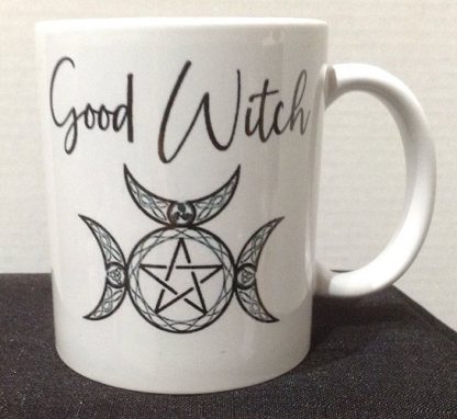 Good Witch Bad Witch Porcelain Coffee Mug