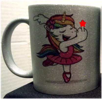Please B*tch, I'm So F*cking Fabulous... Sparkle Finish Porcelain Coffee Mug