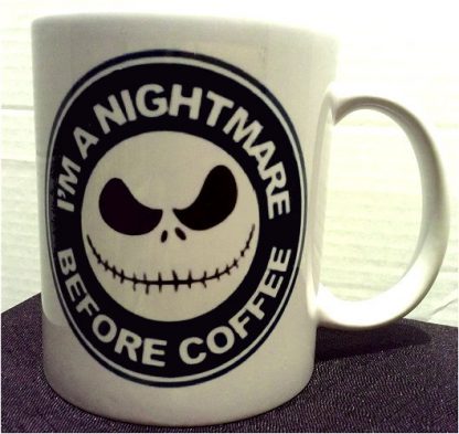 Nightmare Before Christmas I'm A Nightmare Before Coffee Mug