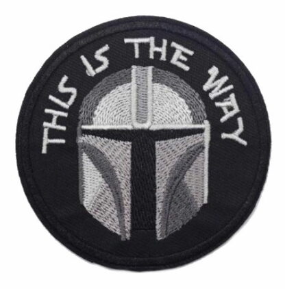 Star Wars The Mandalorian This is the Way Iron-On Patch