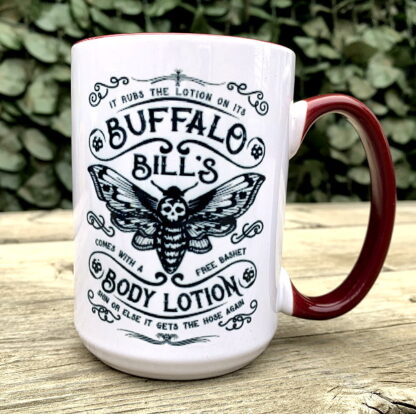 Buffalo Bill's Body Lotion15 oz Porcelain Mug