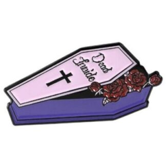 Dead Inside Coffin Enamel Pin