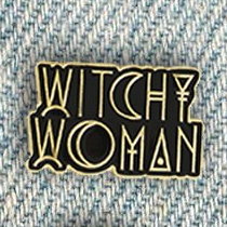 Witchy Woman Enamel Pin