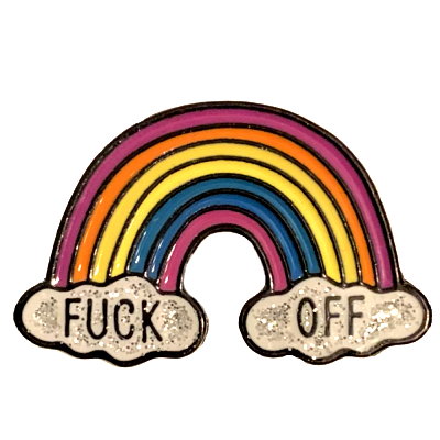 F*ck You Rainbow Enamel Pin