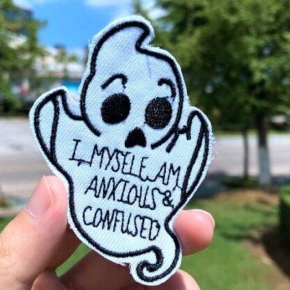 I Myself Am Anxious & Confused Iron-On Patch