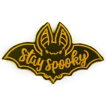 Stay Spooky Bat Iron-On Patch