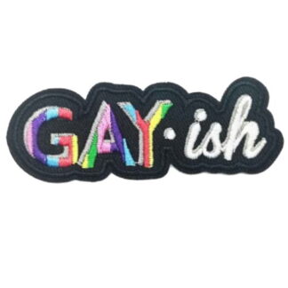 Gay-ish Iron-On Patch