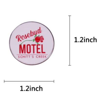 Schitt's Creek Rosebud Motel Enamel Pin