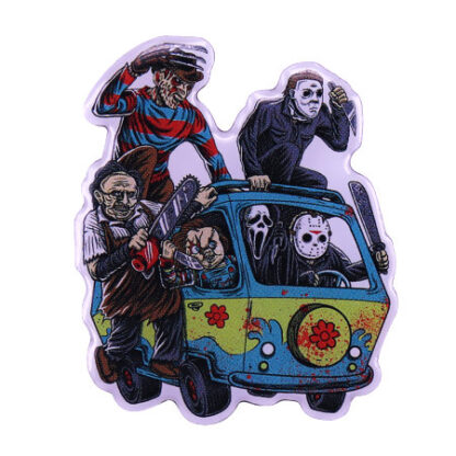 The Horror Scooby Gang Enamel Pin