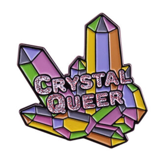 Crystal Queen Sparkling Enamel Pin