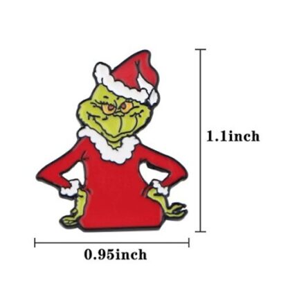 Christmas The Grinch Enamel Pin