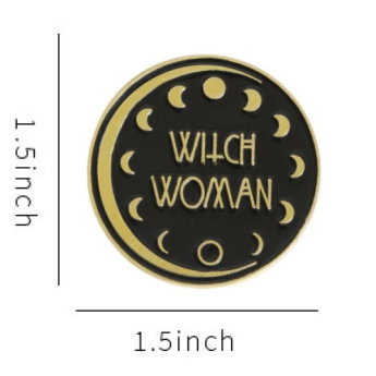 Witch Woman Enamel Pin