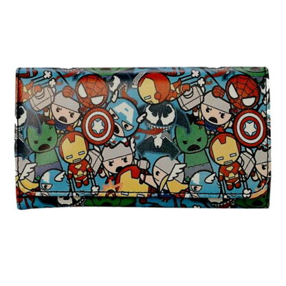 The Avengers Chibi Style Wallet