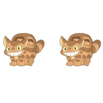 Anime - My Neighbor Totoro Stud Earrings Catbus #2