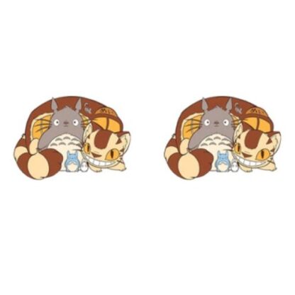 Anime - My Neighbor Totoro Stud Earrings Catbus #1