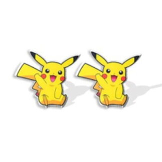 Anime - Pokemon Pikachu Stud Earrings #2