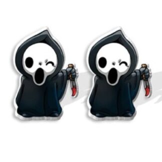 Horror Series - Scream Ghostface Stud Earrings