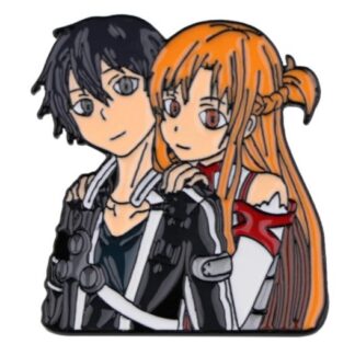 Anime - Sword Art Online Kirito & Asuna Enamel Pin