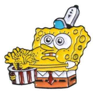 SpongeBob Squarepants Handful Enamel Pin