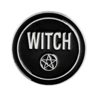 Witch Pentagram Enamel Pin