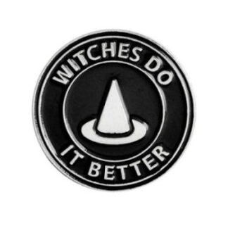 Witches Do It Better Enamel Pin