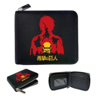 Anime - Attack on Titan Short Zippered Wallet #8