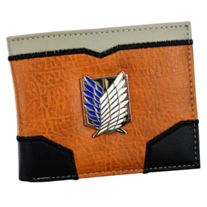Anime - Attack on Titan Crest Scouting Legion - Short Folded Wallet #5