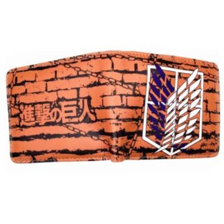 Anime - Attack on Titan Crest Scouting Legion - Short Folded Wallet #3