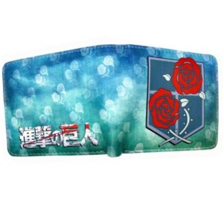 Anime - Attack on Titan Crest Stationary Guards - Short Folded Wallet