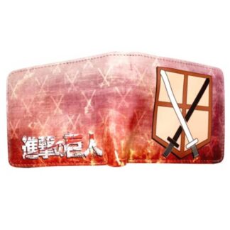 Anime - Attack on Titan Crest Trainees Squad - Short Folded Wallet