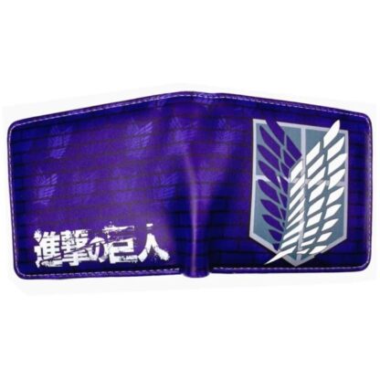 Anime - Attack on Titan Crest Scouting Legion - Short Folded Wallet #1