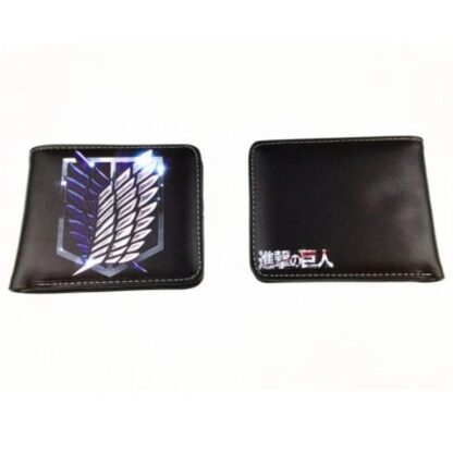 Anime - Attack on Titan Crest Scouting Legion - Short Folded Wallet #2