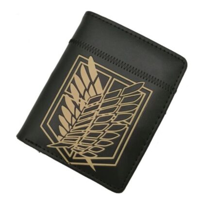 Anime - Attack on Titan Short Zippered Wallet #9
