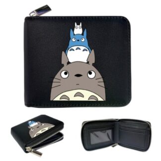 Anime - My Neighbor Totoro Short Zippered Wallet #5