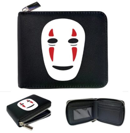 Anime - Spirited Away Short Zippered Wallet #3