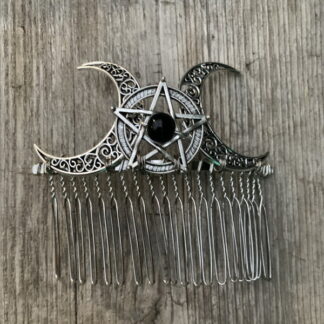 Wiccan Handmade Hair Comb #1