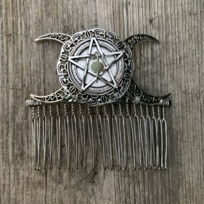 Wiccan Handmade Hair Comb #2