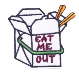 Eat Me Out Iron-On Patch