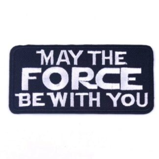 Star Wars May The Force Be With You Iron-On Patch
