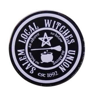 Salem Local Witches Union Enamel Pin