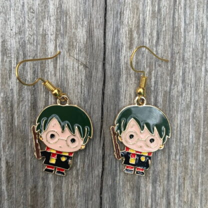 Harry Potter Chibi Harry Dangle Earrings