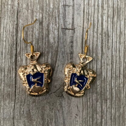 Harry Potter Crests Ravenclaw Dangle Earrings