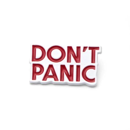 Don't Panic Enamel Pin