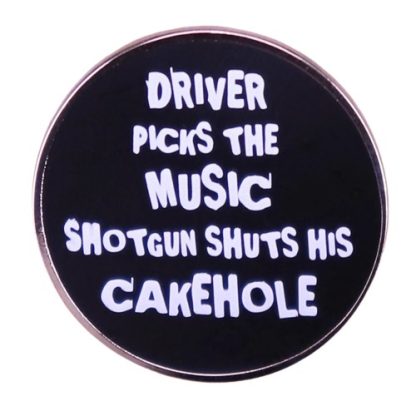 Supernatural Driver Picks The Music Pin
