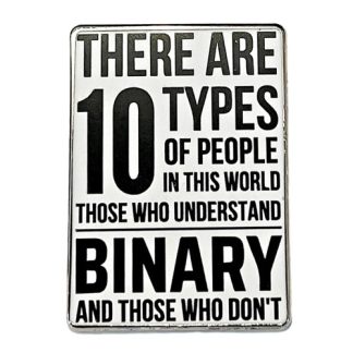Those Who Understand Binary Pin